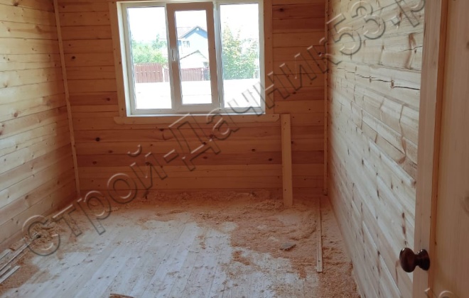 4 Брусовой дом  ОД-27, 11х8м, 85М², Московская область, Ступинский район, поселок Михнево (12)